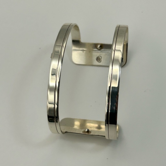 Brighton Cristo New Delhi-Patel Wide Cuff Bracelet Set D25528 Silver Plated - Picture 11 of 15